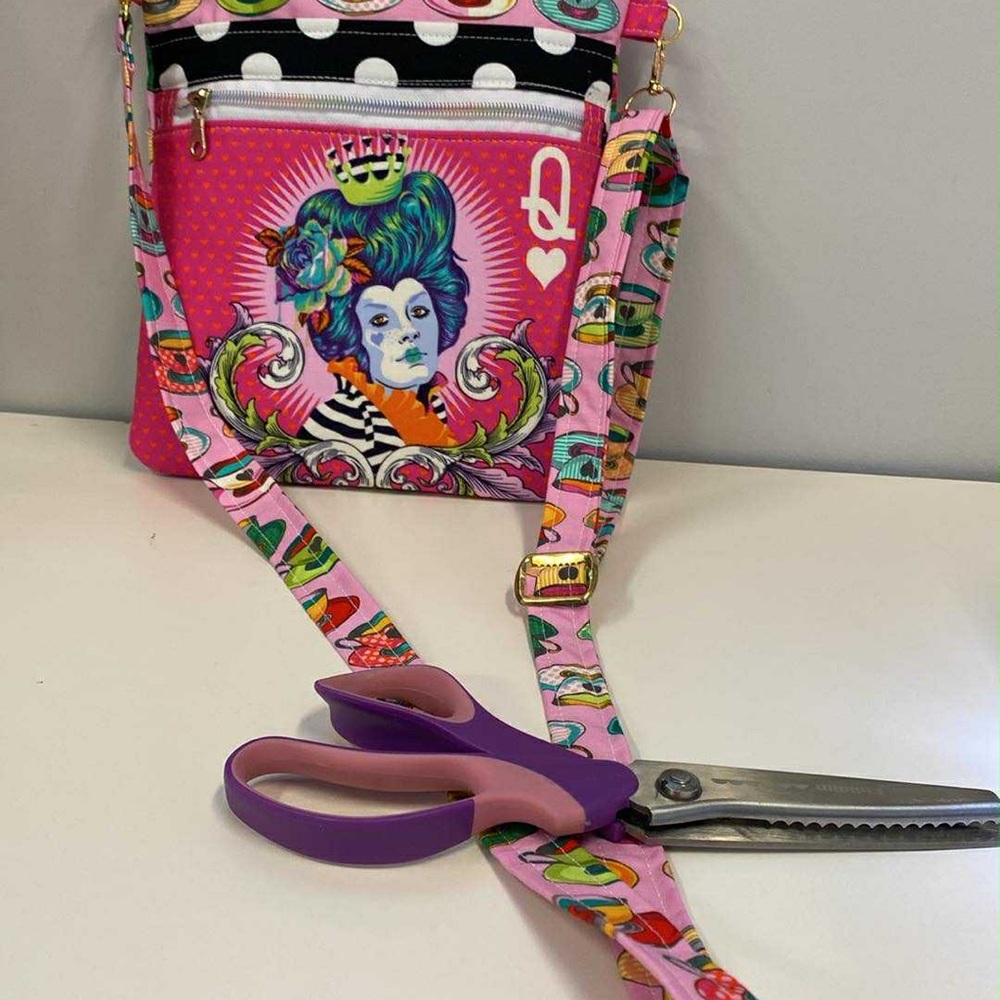 Queen Of Hearts Crossbody Bag